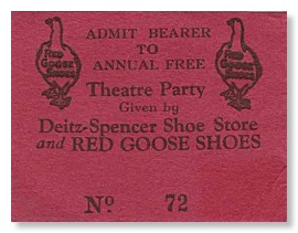 Red Goose Ticket