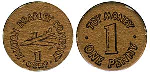 Milton Bradley Toy Money