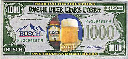 Busch Beer bill