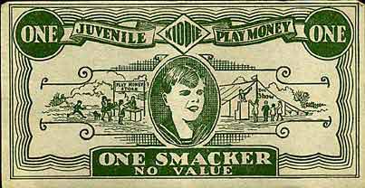 Kiddie Juvenile Play Money