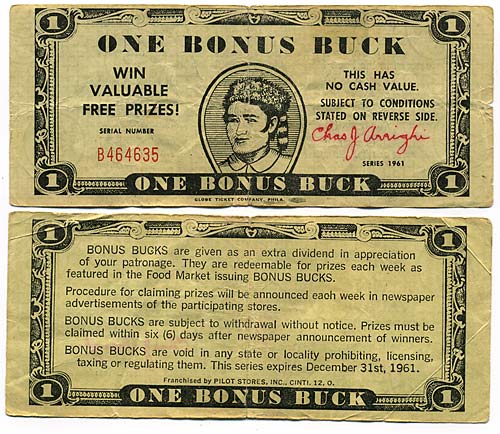 One Bonus Buck